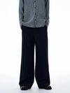 RT No. 20029 PLEATED DENIM STRAIGHT JEANS