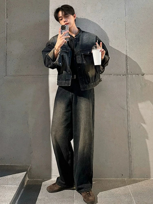 RT No. 19517 WASHED DENIM JK & JEANS