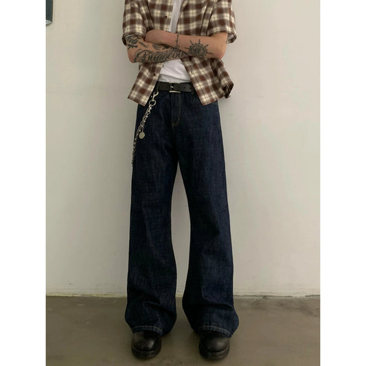 RT No. 19704 OG BLUE DENIM STRAIGHT JEANS