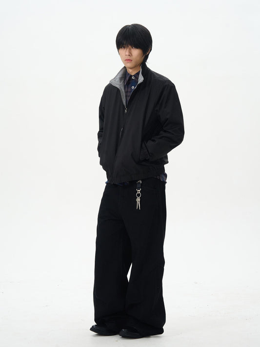 RT No. 12478 DOUBLE SIDED COLLAR ZIP JK