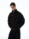 RT No. 20017 BROWN SUEDE COLLAR JK
