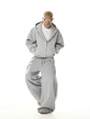 RT No. 32018 GRAY WIDE SCIMITAR SWEATPANTS
