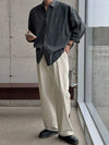 RT No. 32032 GRAY BUTTON-UP SHIRT