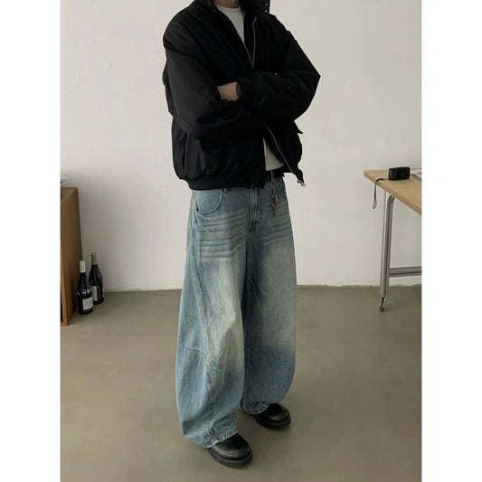 RT No. 18809 WASHED BLUE SCIMITAR JEANS