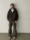 RT No. 29159 PLEATED CARGO STRAIGHT PANTS
