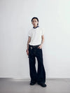 RT No. 18883 DARK BLUE DENIM STRAIGHT JEANS