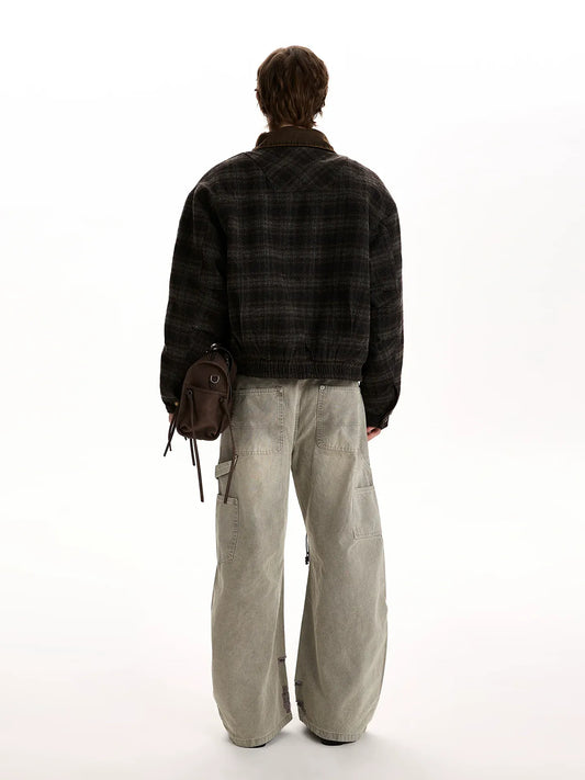 RT No. 50241 PLAID INDUSTRIAL WORKWEAR JACKET