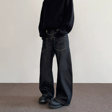 RT No. 40750 STITCHED SCIMITAR DENIM JEANS