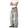 RT No. 18125 LIGHT BLUE DISTRESSED DENIM JEANS