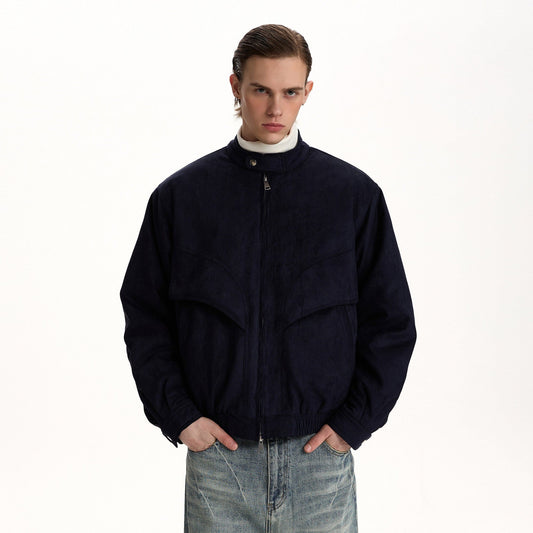 RT No. 58025 SUEDE HARRINGTON JACKET