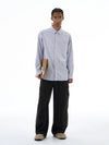 RT No. 19536 STRIPED BUTTON-UP SHIRT