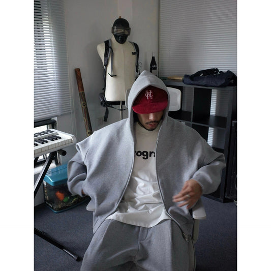 RT No. 29167 500G SILHOUETE BOXY ZIP HOODIE