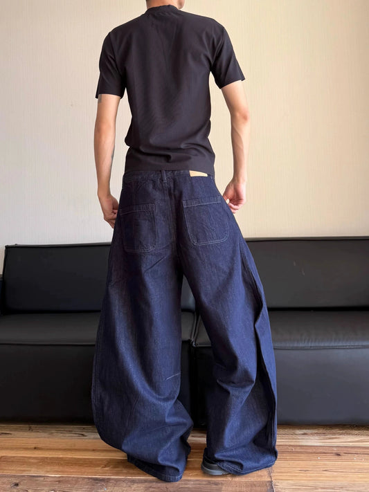 RT No. 18715 DARK BLUE SCIMITAR JEANS