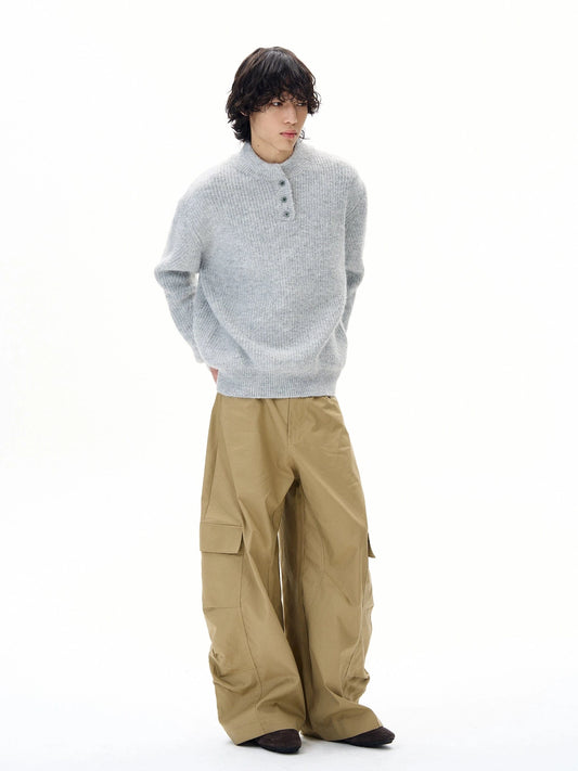 RT No. 31005 KNIT COLLAR SWEATER