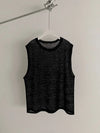 RT No. 18167 HOLLOW KNIT TANK TOP