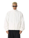 RT No. 32719 WHITE SILHOUETTE STAND COLLAR JK