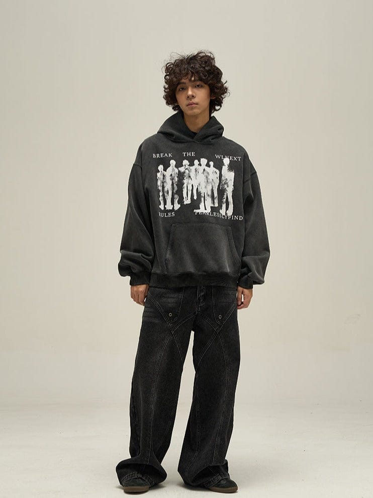 RT No. 10039 PUNK SHADOW PULLOVER HOODIE