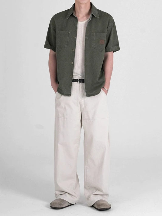 RT No. 18610 BUTTON-UP SHORT SLEEVE SHIRT