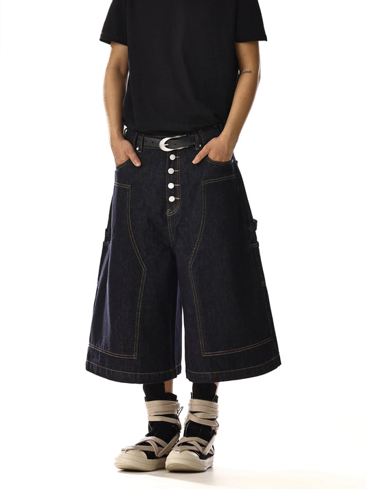 RT No. 18240 UTILITY DENIM SHORTS