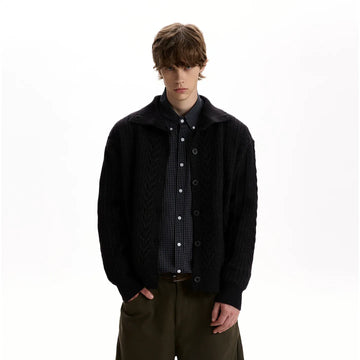 RT No. 40608 KNITWEAR TWIST CARDIGAN