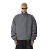 RT No. 32717 GRAY SILHOUETTE STAND COLLAR JK