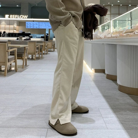 RT No. 19001 CORDUROY STRAIGHT PANTS
