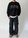 RT No. 31066 WASHED CARGO WORKWEAR STRAIGHT JEANS