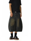 RT No. 18162 RECONSTRUCTED DENIM SHORTS