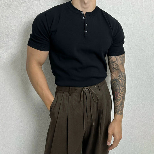 RT No. 19021 HENRY COLLAR SHORT SLEEVE