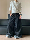 RT No. 32006 WASHED BAGGY STRAIGHT DENIM JEANS