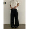 RT No. 19502 STITCHED PLEATED STRAIGHT PANTS