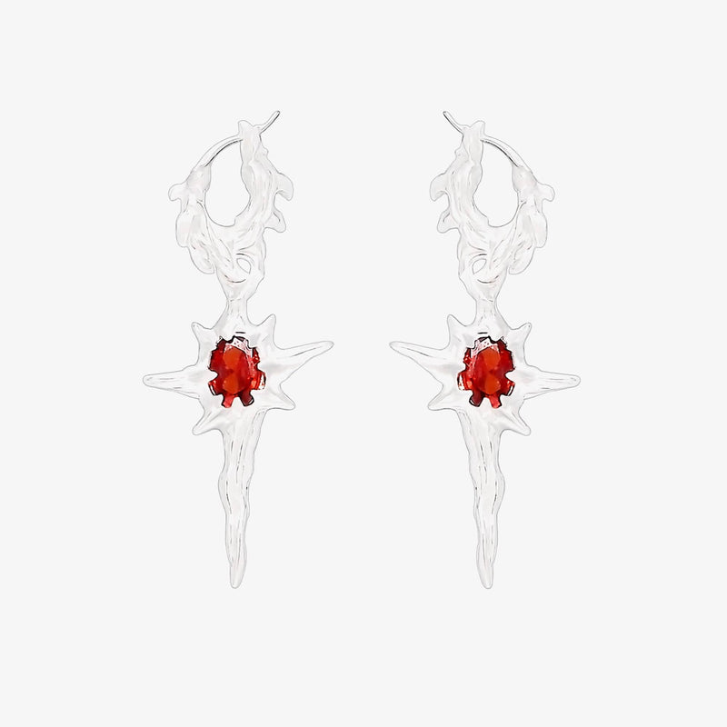 PHOENIX STAR GEMSTONE EARRING