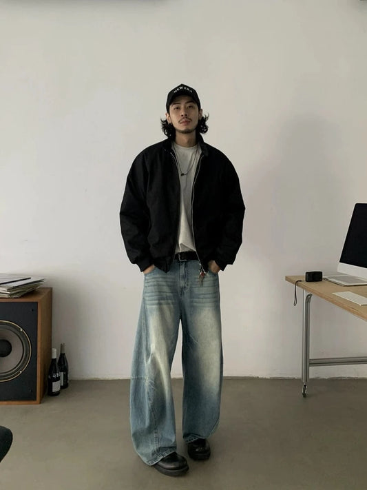 RT No. 18809 WASHED BLUE SCIMITAR JEANS