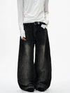 RT No. 32818 RODEO WASHED SCIMITAR DENIM JEANS