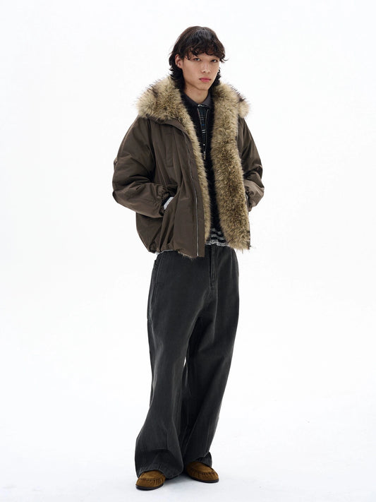 RT No. 29047 CARGO BAGGY STRAIGHT PANTS