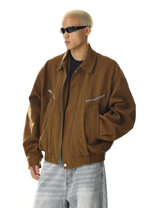 RT No. 28003 RECONSTRUCTED BROWN LEATHER JK