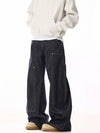 RT No. 19810 OG BLUE CARPENTER DENIM STRAIGHT JEANS