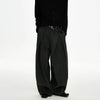 RT No. 50025 PLEATED A-LINE BAGGY SUIT PANTS
