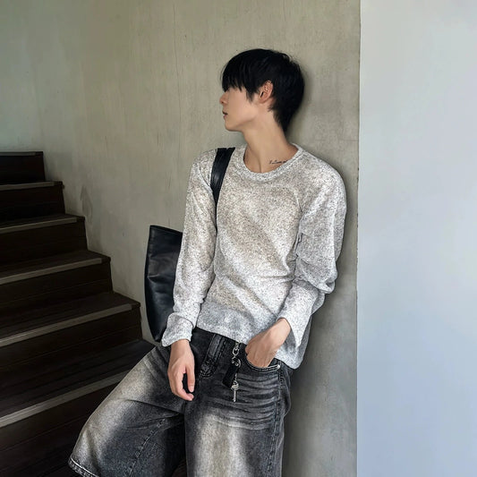 RT No. 13033 KNIT MESH SWEATER