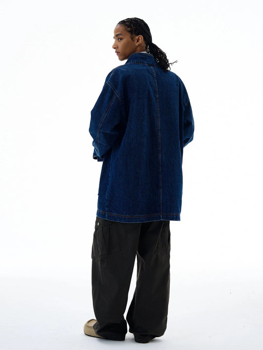 RT No. 19549 OVERSIZE NAVY BLUE DENIM JK