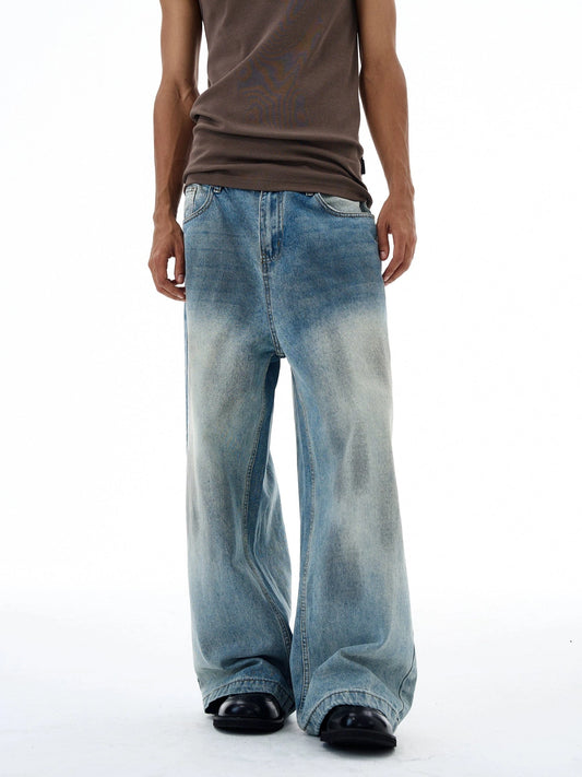 RT No. 19540 DIRT BLUE DENIM BAGGY JEANS