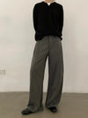 RT No. 28108 ICHI SCIMITAR STRAIGHT PANTS