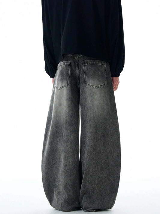 RT No. 32824 WHISKER WASH SCIMITAR DENIM JEANS