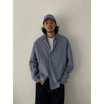 RT No. 18840 PLAID BUTTON-UP SHIRT