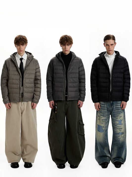 RT No. 45035 RIBBED DUCK DOWN JACKET