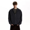 RT No. 59074 KNITWEAR SILHOUETTE ZIPPER HOODIE