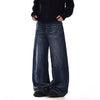 RT No. 12540 NAVY BLUE DENIM STRAIGHT JEANS