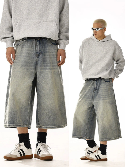 RT No. 13043 LONG DENIM SHORTS
