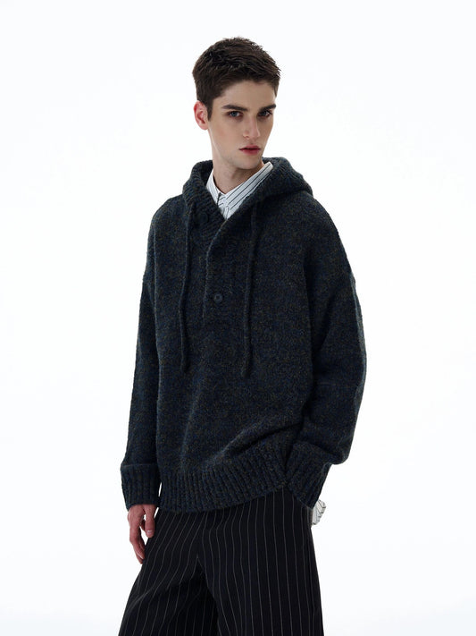 RT No. 20036 KNIT PULLOVER HOODIE