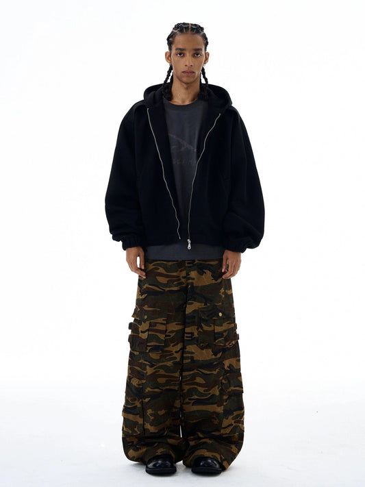 RT No. 19566 WOODLAND CAMO BAGGY CARGO PANTS